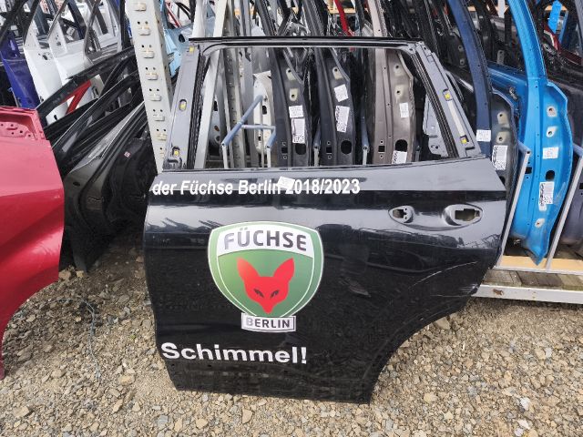 bontott HYUNDAI SANTA FÉ Bal hátsó Ajtó (Üres lemez)