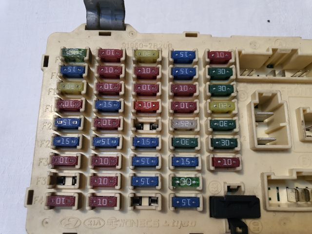 bontott HYUNDAI SANTA FÉ Biztosítéktábla Utastér