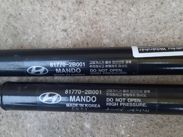 bontott HYUNDAI SANTA FÉ Gázrugós Kitámasztó Teleszkóp Pár Csomagtérajtó