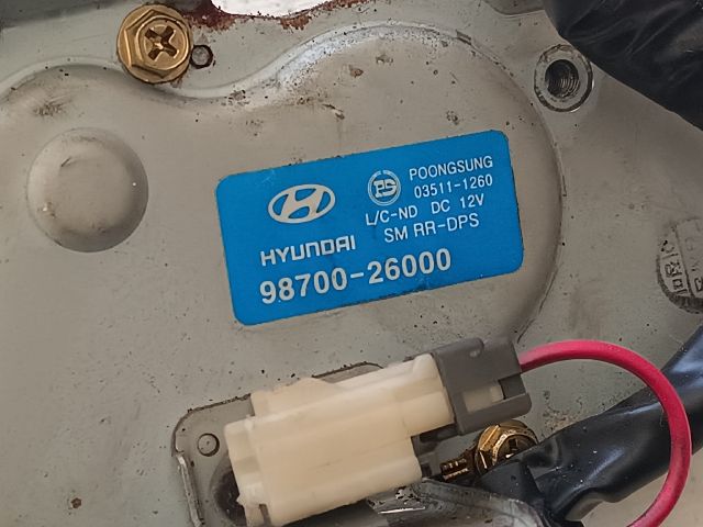 bontott HYUNDAI SANTA FÉ Hátsó Ablaktörlő Motor