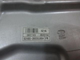 bontott HYUNDAI SANTA FÉ Jobb első Ablakemelő Szerkezet (Elektromos)