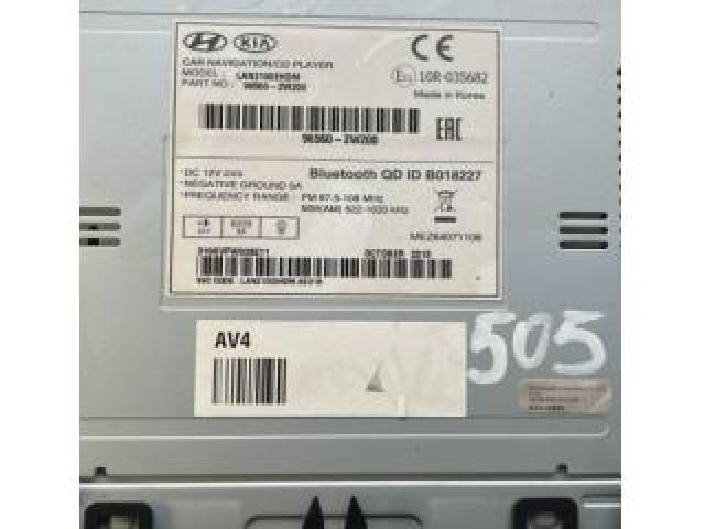 bontott HYUNDAI SANTA FÉ Navigációs Fejegység