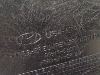 bontott HYUNDAI STARIA Hátsó Lökhárító (Üresen)