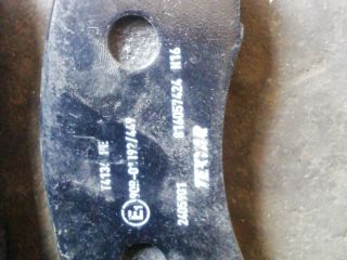 bontott HYUNDAI TERRACAN Első Pár Fékbetét