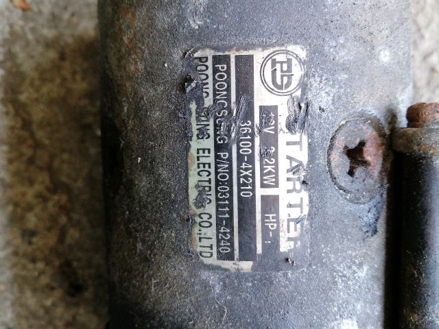 bontott HYUNDAI TERRACAN Önindító