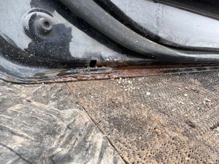 bontott HYUNDAI TRAJET Bal hátsó Ajtó (Részeivel)