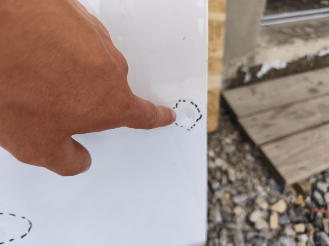 bontott HYUNDAI TUCSON Bal első Ajtó (Üres lemez)