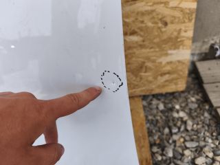 bontott HYUNDAI TUCSON Bal első Ajtó (Üres lemez)