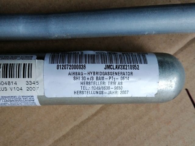 bontott HYUNDAI TUCSON Bal első Függöny Légzsák