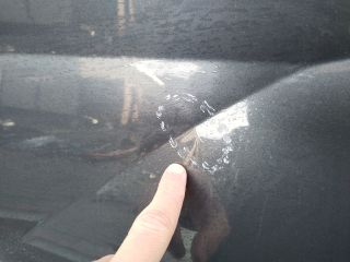 bontott HYUNDAI TUCSON Bal hátsó Ajtó (Üres lemez)