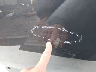 bontott HYUNDAI TUCSON Bal hátsó Ajtó (Üres lemez)