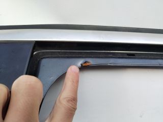 bontott HYUNDAI TUCSON Bal hátsó Ajtó (Üres lemez)