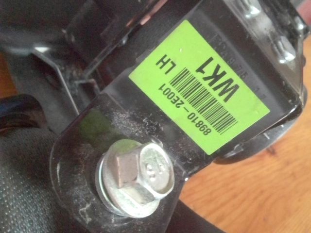 bontott HYUNDAI TUCSON Bal hátsó Biztonsági Öv