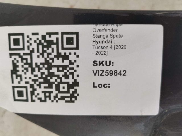 bontott HYUNDAI TUCSON Bal hátsó Sárvédő Díszléc