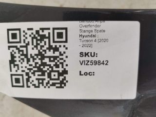 bontott HYUNDAI TUCSON Bal hátsó Sárvédő Díszléc