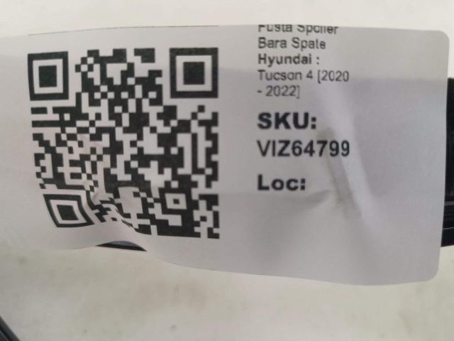 bontott HYUNDAI TUCSON Hátsó Lökhárító Alsó (Műanyag)