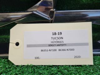 bontott HYUNDAI TUCSON Hűtőrács