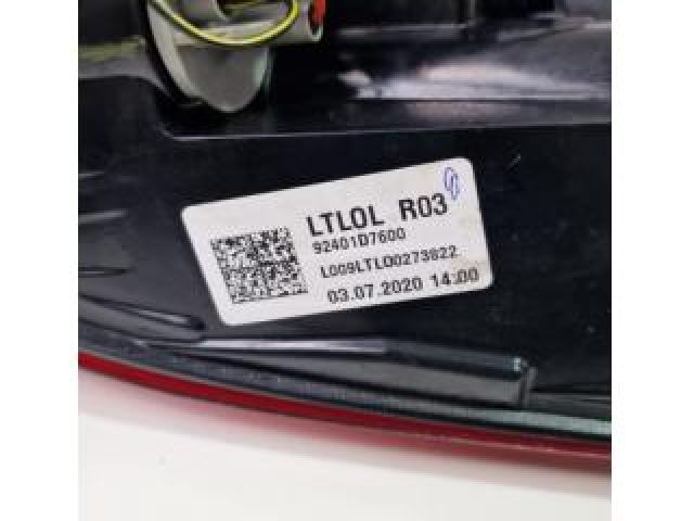 bontott HYUNDAI TUCSON II Bal Külső Hátsó Lámpa