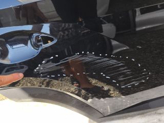 bontott HYUNDAI TUCSON Jobb hátsó Ajtó (Üres lemez)