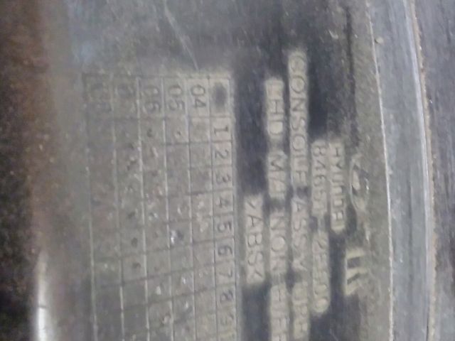 bontott HYUNDAI TUCSON Középső Kardánbox Burkolat