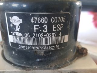 bontott INFINITI FX ABS Kocka