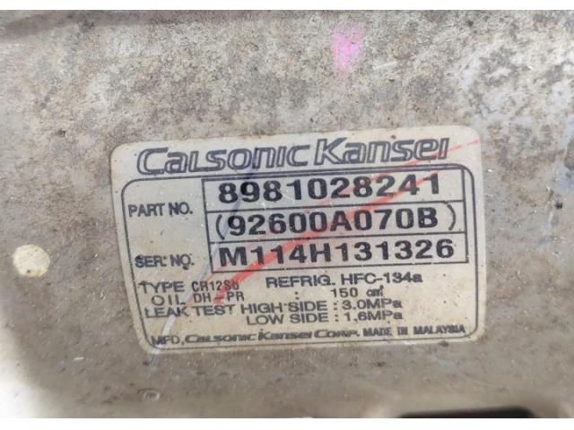 bontott ISUZU D-MAX Klímakompresszor