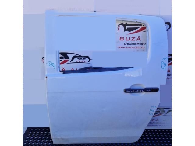 bontott ISUZU D-MAX Bal hátsó Ajtó (Üres lemez)