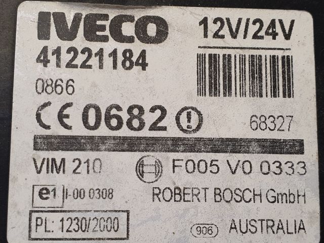 bontott IVECO DAILY Immobilizer Elektronika