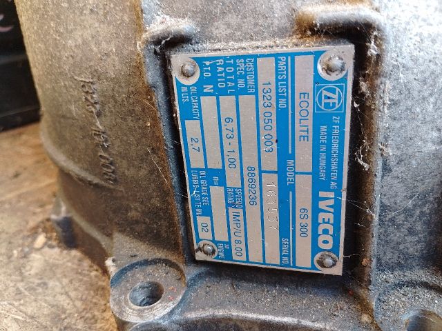 bontott IVECO DAILY Váltó (Mechanikus)