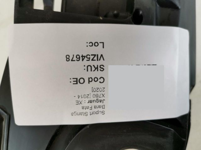 bontott JAGUAR 2.0d (163 Hp) Bal első Lökhárító Tartó (Műanyag)