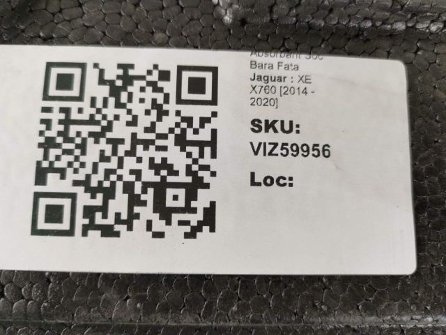 bontott JAGUAR 2.0d (163 Hp) Első Lökhárító Ütközés Elnyelő Hab