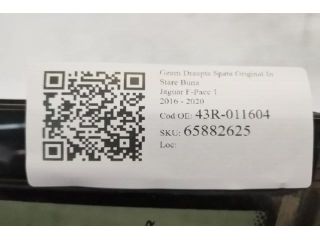 bontott JAGUAR 2.0d (163 Hp) Jobb hátsó Ablak