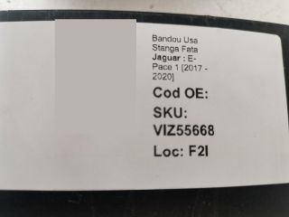 bontott JAGUAR E-PACE Bal első Ajtó Díszléc