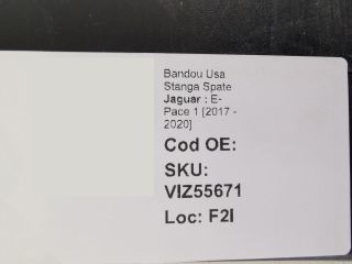 bontott JAGUAR E-PACE Bal hátsó Ajtó Kárpit