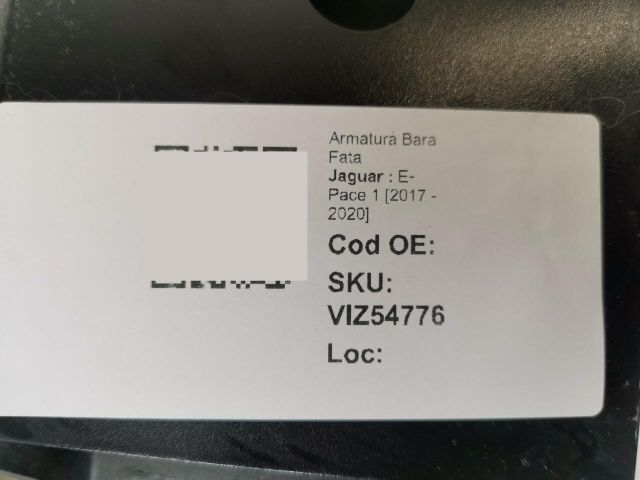 bontott JAGUAR E-PACE Első Lökhárító Merevítő (Fém)
