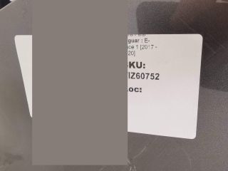 bontott JAGUAR E-PACE Első Lökhárító (Üresen)