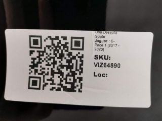 bontott JAGUAR E-PACE Jobb hátsó Ajtó (Üres lemez)