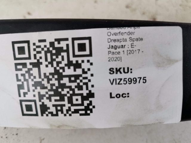 bontott JAGUAR E-PACE Jobb hátsó Sárvédő Díszléc