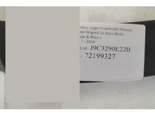 bontott JAGUAR E-PACE Jobb hátsó Sárvédő Díszléc