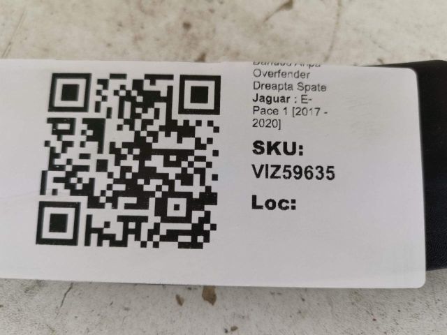 bontott JAGUAR E-PACE Jobb hátsó Sárvédő Díszléc