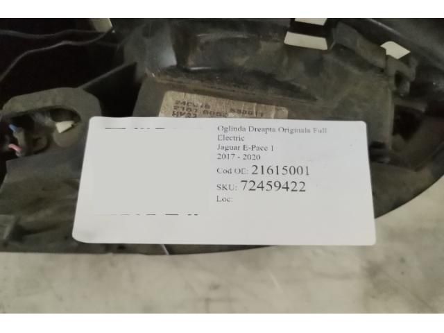 bontott JAGUAR E-PACE Jobb Visszapillantó Tükör (Elektromos)