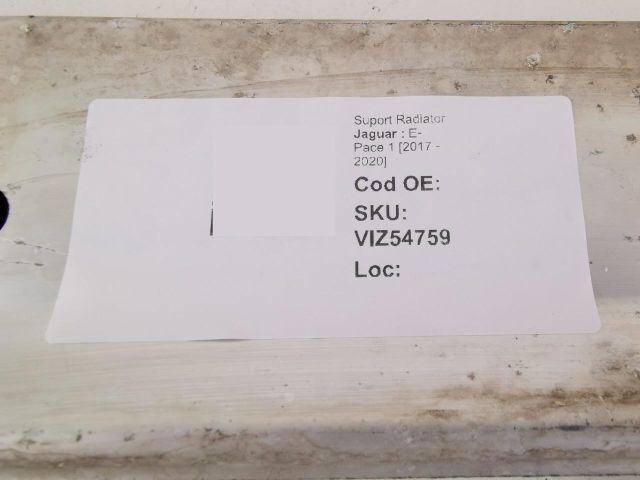 bontott JAGUAR E-PACE Vízhűtő Radiátor Tartó