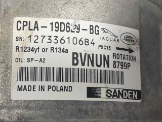 bontott JAGUAR F-PACE Klímakompresszor