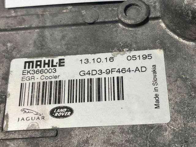 bontott JAGUAR F-PACE EGR Hűtő Cső