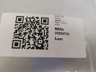 bontott JAGUAR F-PACE Bal első Sárvédő
