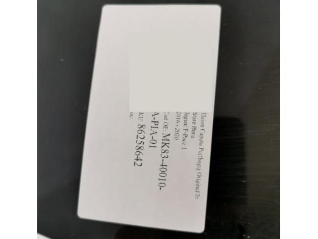 bontott JAGUAR F-PACE Csomagtérajtó (Üres lemez)