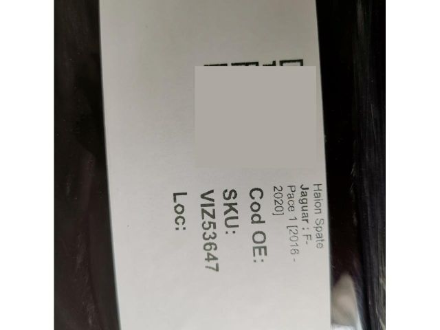 bontott JAGUAR F-PACE Csomagtérajtó (Üres lemez)