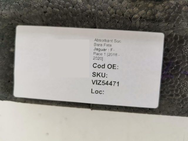 bontott JAGUAR F-PACE Első Lökhárító Ütközés Elnyelő Hab