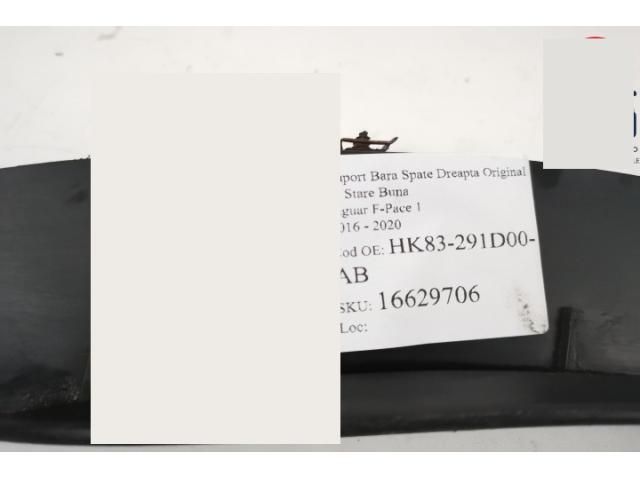 bontott JAGUAR F-PACE Jobb hátsó Lökhárító Tartó (Műanyag)