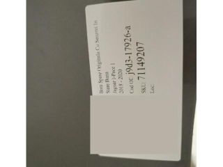 bontott JAGUAR I-PACE Hátsó Lökhárító (Részeivel)